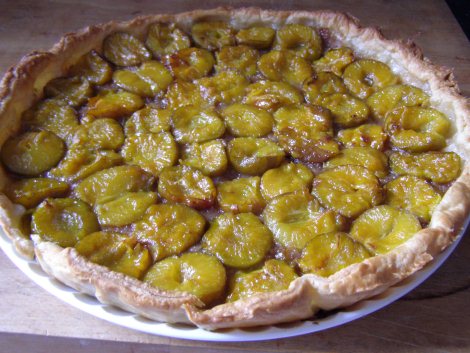 tarte reine claude